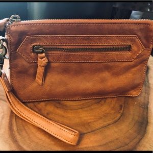 Gorgeous soft leather Day & Mood wristlet 🍁